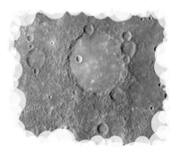 La surface de Mercure